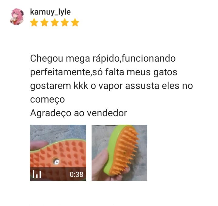 Print de avaliação 5 estrelas de tutor VapoPet (9)