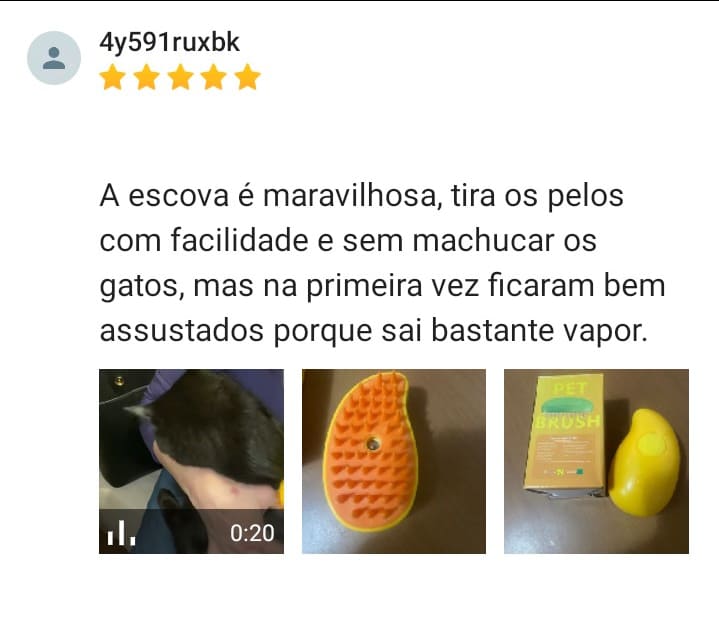 Print de avaliação 5 estrelas de tutor VapoPet (26)