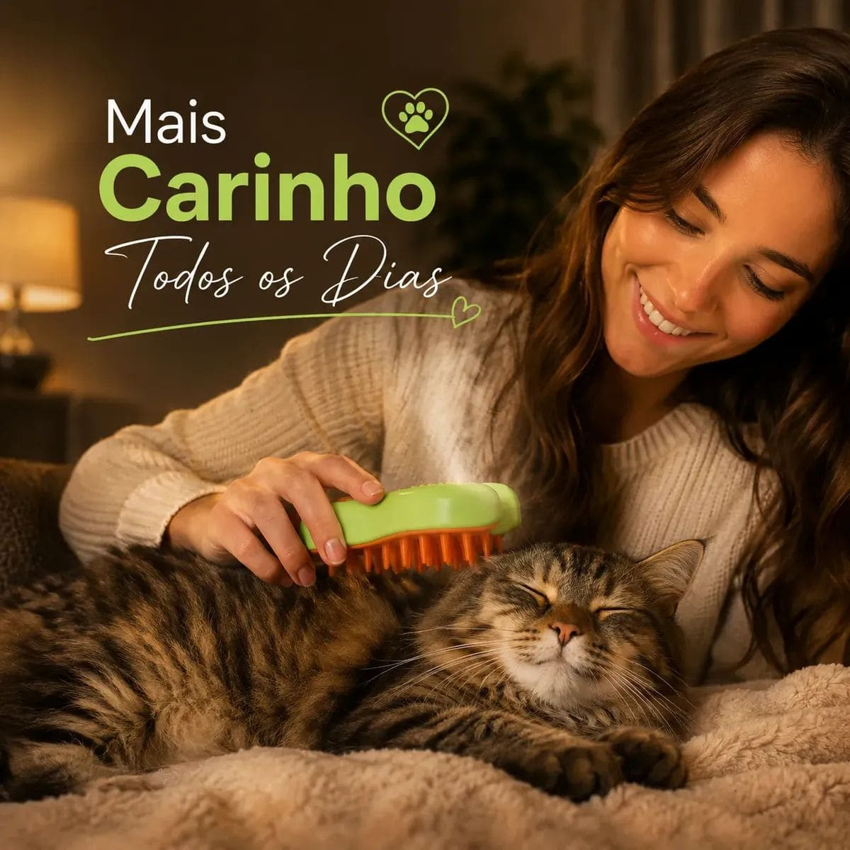 VapoPet em uso em um gato