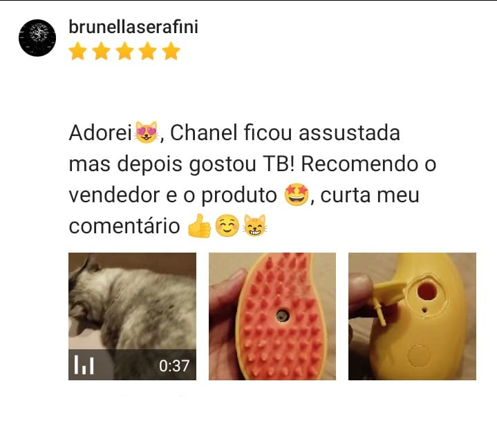 Print de avaliação 5 estrelas de tutor VapoPet (18)
